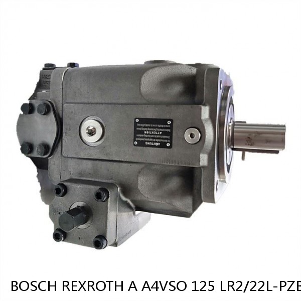 A A4VSO 125 LR2/22L-PZB13N00-SO476 BOSCH REXROTH A4VSO VARIABLE DISPLACEMENT PUMPS