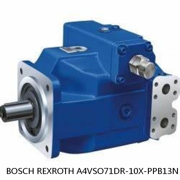 A4VSO71DR-10X-PPB13N BOSCH REXROTH A4VSO VARIABLE DISPLACEMENT PUMPS