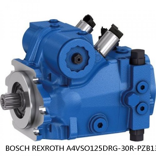 A4VSO125DRG-30R-PZB13K02 BOSCH REXROTH A4VSO VARIABLE DISPLACEMENT PUMPS