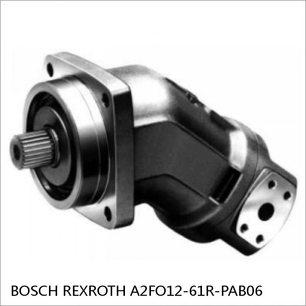 A2FO12-61R-PAB06 BOSCH REXROTH A2FO FIXED DISPLACEMENT PUMPS
