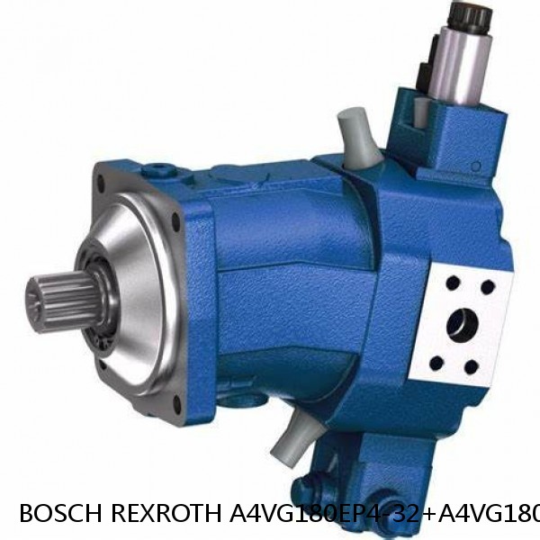 A4VG180EP4-32+A4VG180EP4-32 BOSCH REXROTH A4VG VARIABLE DISPLACEMENT PUMPS