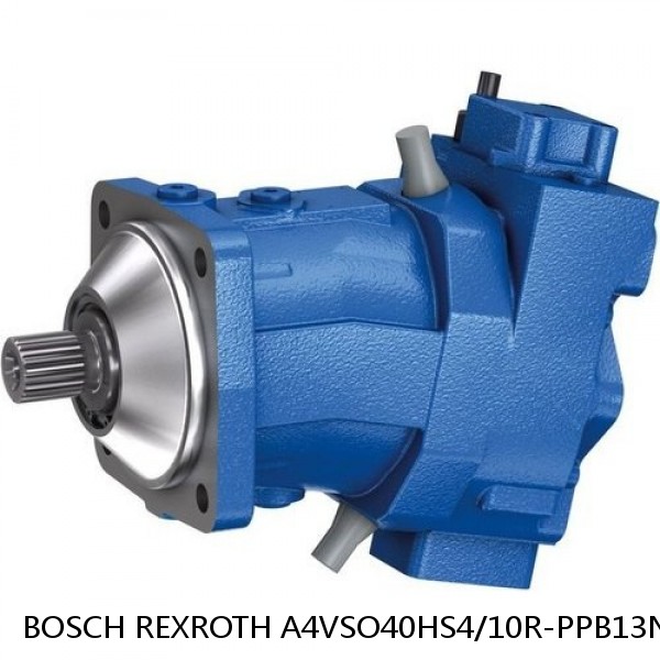 A4VSO40HS4/10R-PPB13N BOSCH REXROTH A4VSO VARIABLE DISPLACEMENT PUMPS