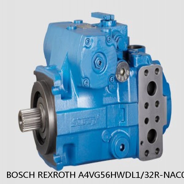 A4VG56HWDL1/32R-NAC02F045S-S BOSCH REXROTH A4VG VARIABLE DISPLACEMENT PUMPS