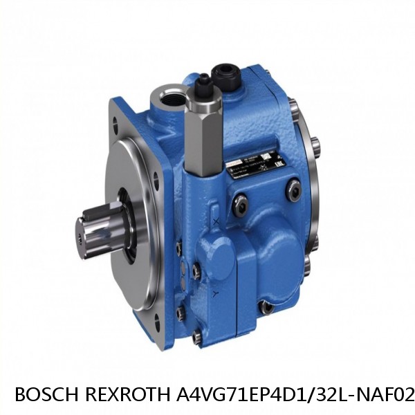 A4VG71EP4D1/32L-NAF02F041FH BOSCH REXROTH A4VG VARIABLE DISPLACEMENT PUMPS #1 small image