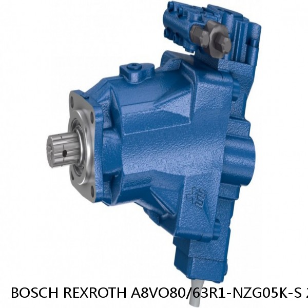 A8VO80/63R1-NZG05K-S 27022.9107 BOSCH REXROTH A8VO VARIABLE DISPLACEMENT PUMPS