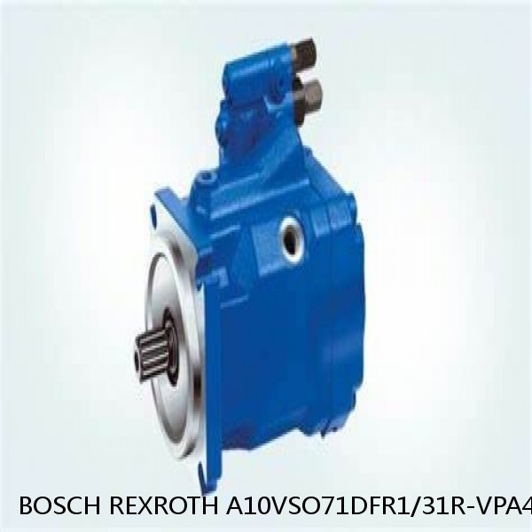 A10VSO71DFR1/31R-VPA42K01 BOSCH REXROTH A10VSO VARIABLE DISPLACEMENT PUMPS