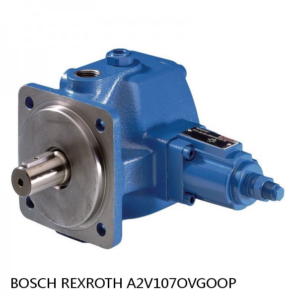 A2V107OVGOOP BOSCH REXROTH A2V VARIABLE DISPLACEMENT PUMPS #1 image