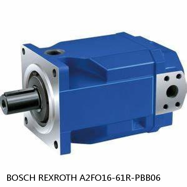 A2FO16-61R-PBB06 BOSCH REXROTH A2FO FIXED DISPLACEMENT PUMPS #1 image